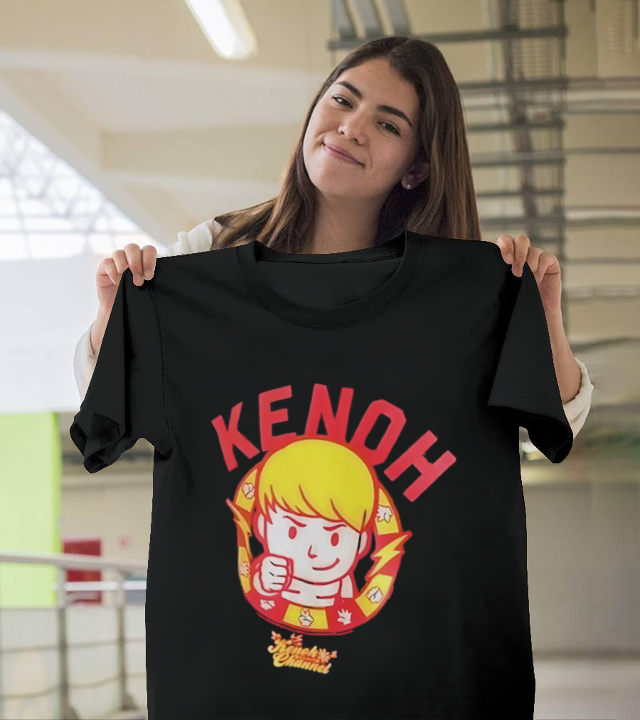 KENOH Chibi Boxer Punch Channel T-Shirt