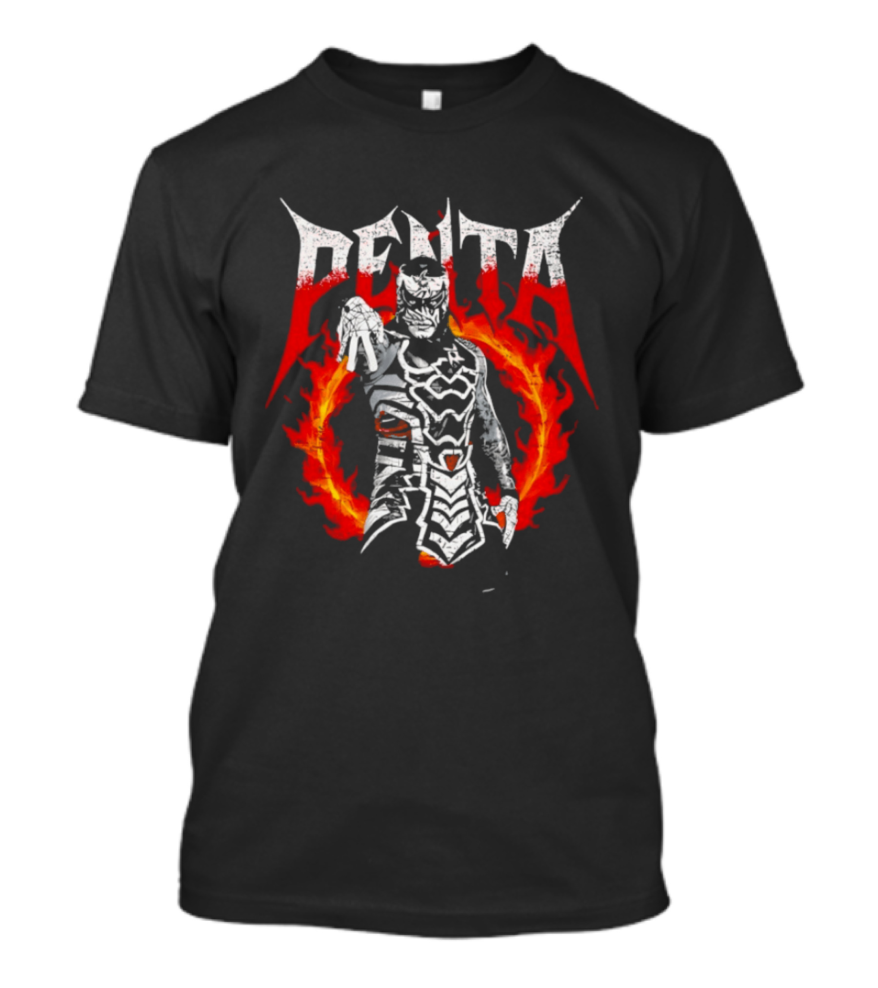 Penta Flame Warrior WWE Pose T-Shirt