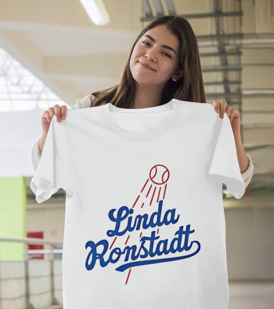 Linda Ronstadt Baseball Tribute Los Angeles T-Shirt