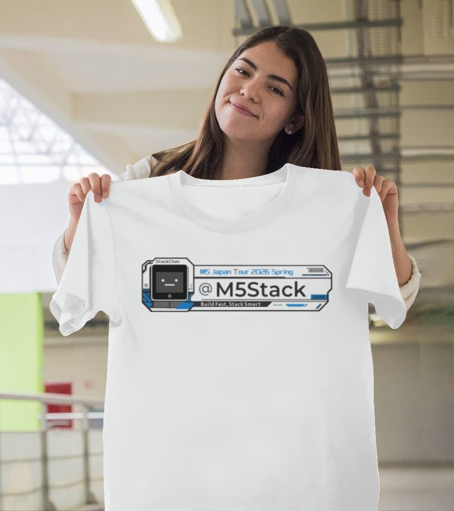 M5 Japan Tour 2026 Spring M5Stack Tech T-Shirt