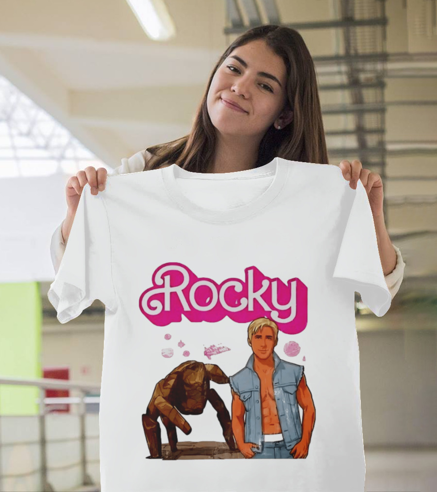Rocky Project Hail Mary Barbie Mashup Ken Fashion T-Shirt