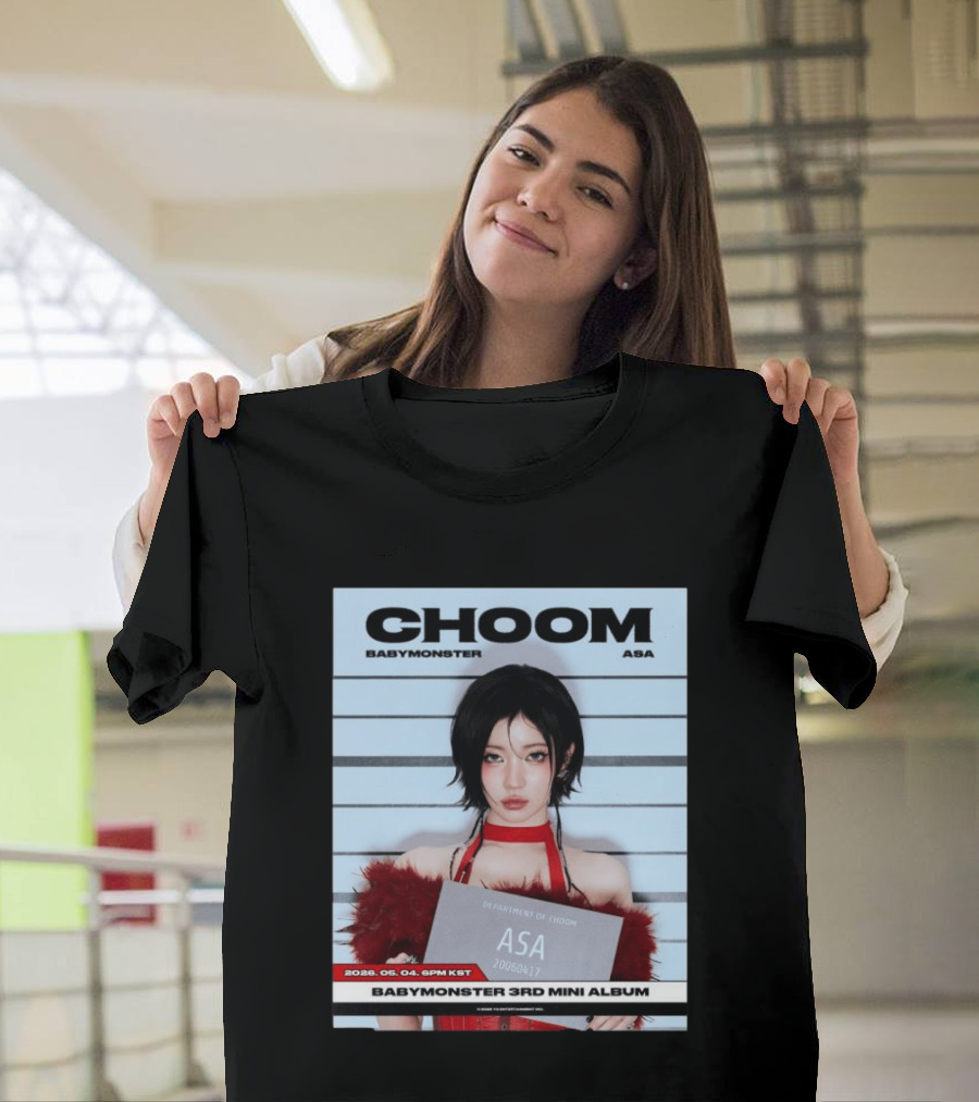CHoom Babymonster ASA 2026 Visual Photo Release May 4 6PM KST 3rd Mini Album T-Shirt