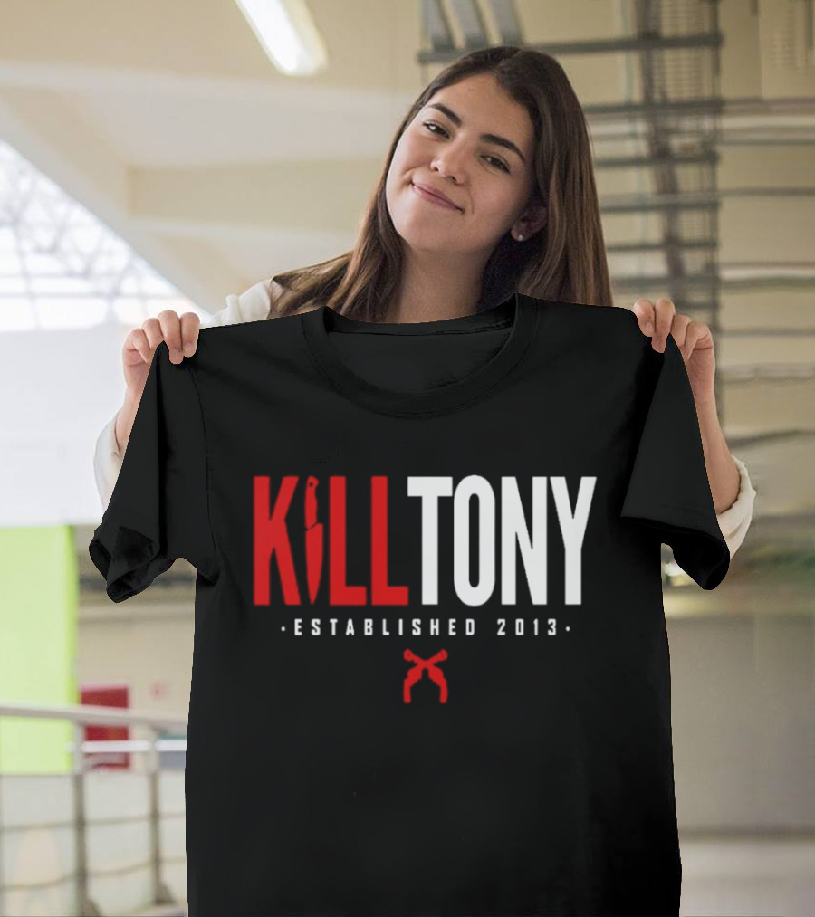 Kill Tony Established 2013 Knife Microphone T-Shirt