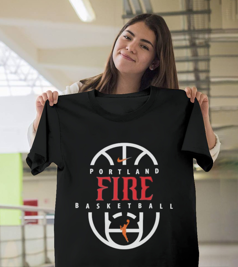 Portland Fire Basketball Nike 2026 On Court Authentic Practice T-Shirt