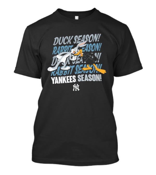 Looney Tunes X New Era MLB Yankees Season Bugs Bunny Yankees Collection T-Shirt
