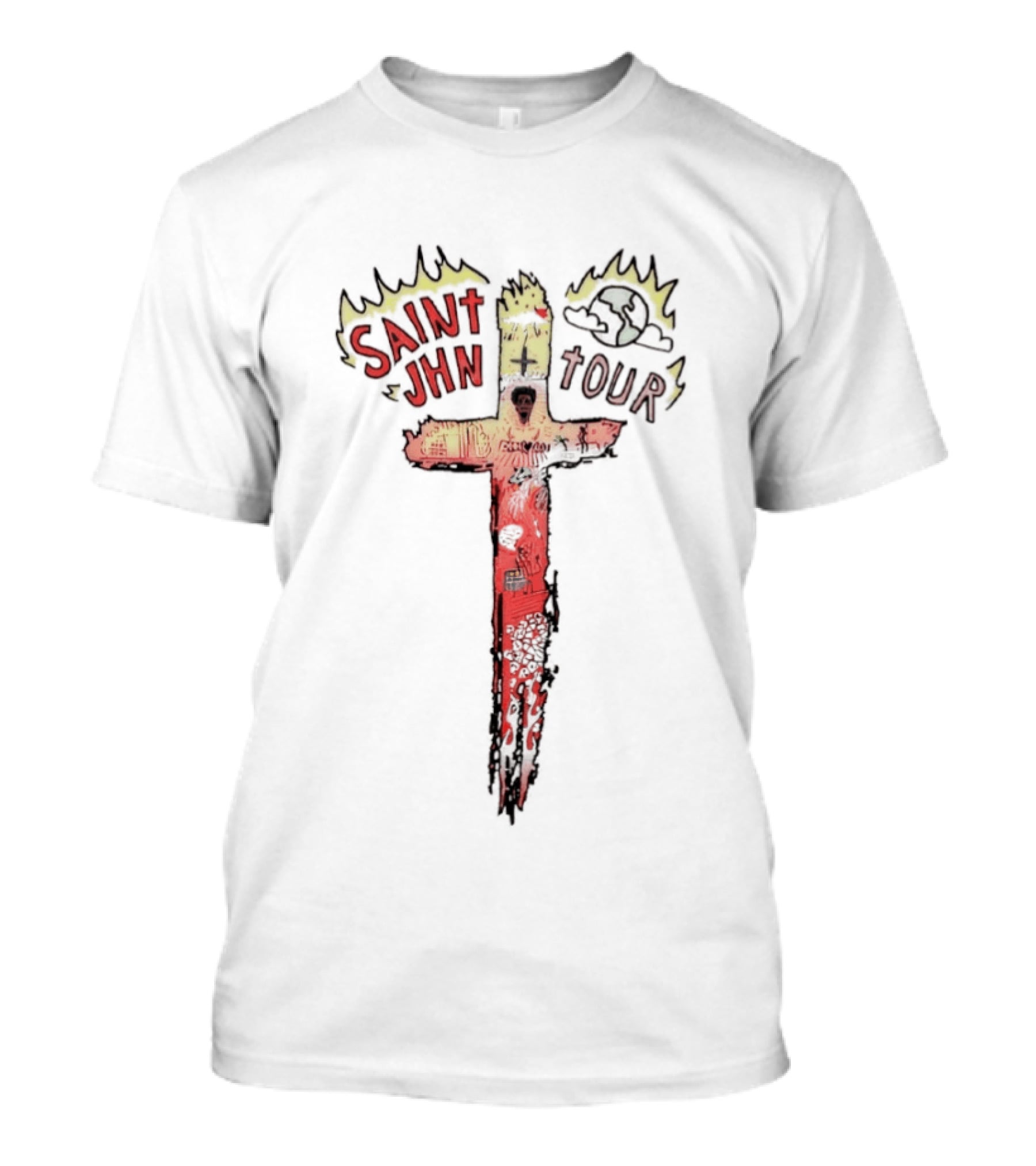 Christian Sex Club Saint Jhn Tour U Mean The World To Me Brooklyn T-Shirt