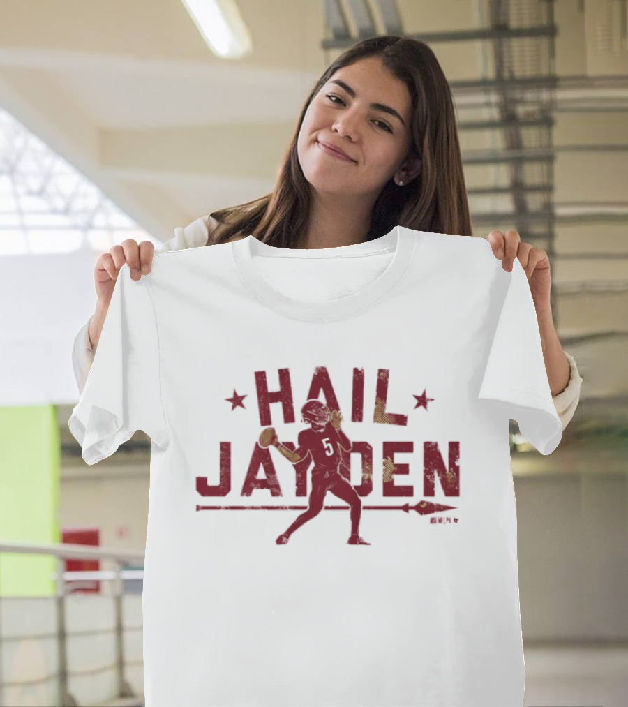 Hail Jayden 2026 Football Quarterback T-Shirt
