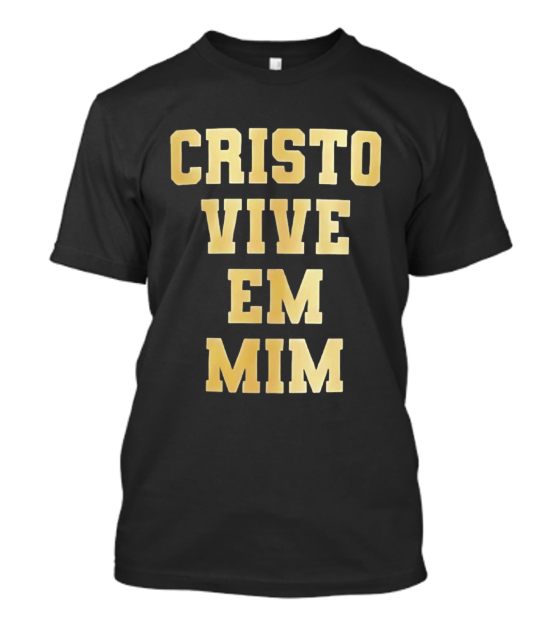Cristo Vive Em Mim Fé Esperança Amor T-Shirt