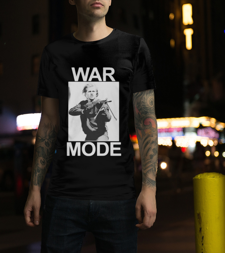 Val Kilmer War Mode Action Stance T-Shirt
