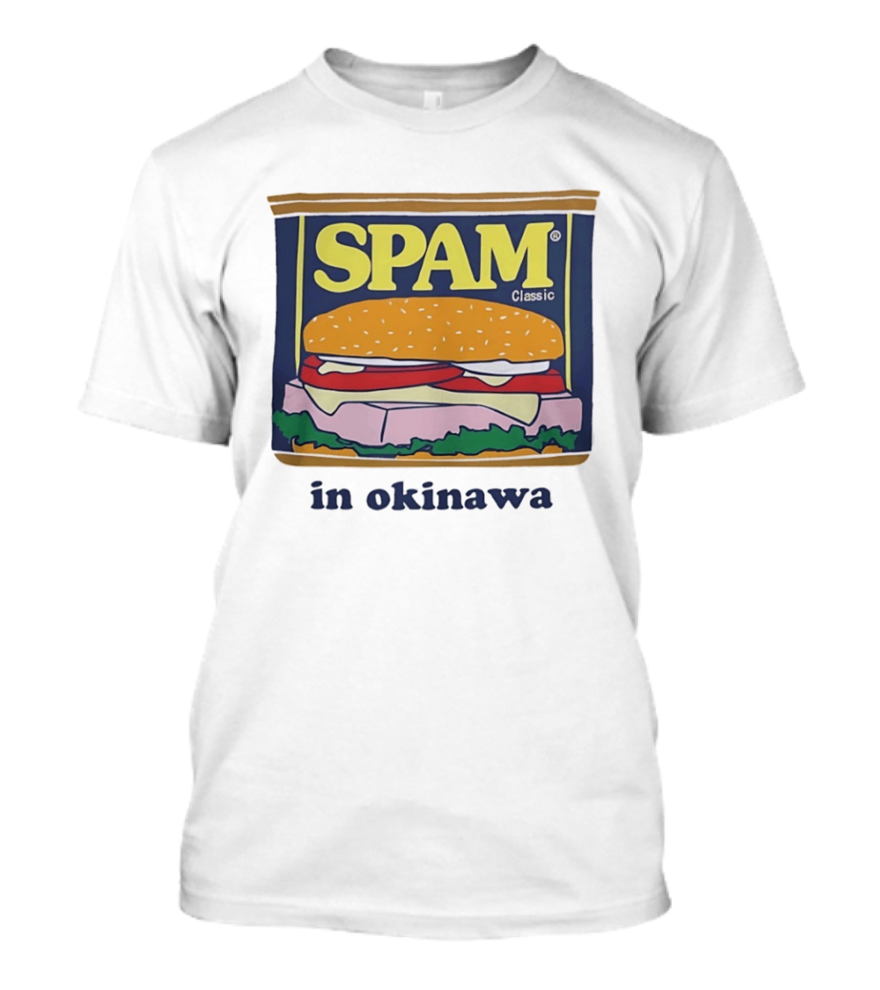 Hamburger Spam Classic In Okinawa T-Shirt