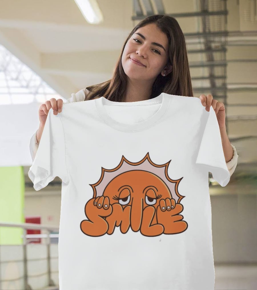 Smile Big Bud Press 5th Anniversary Sun T-Shirt