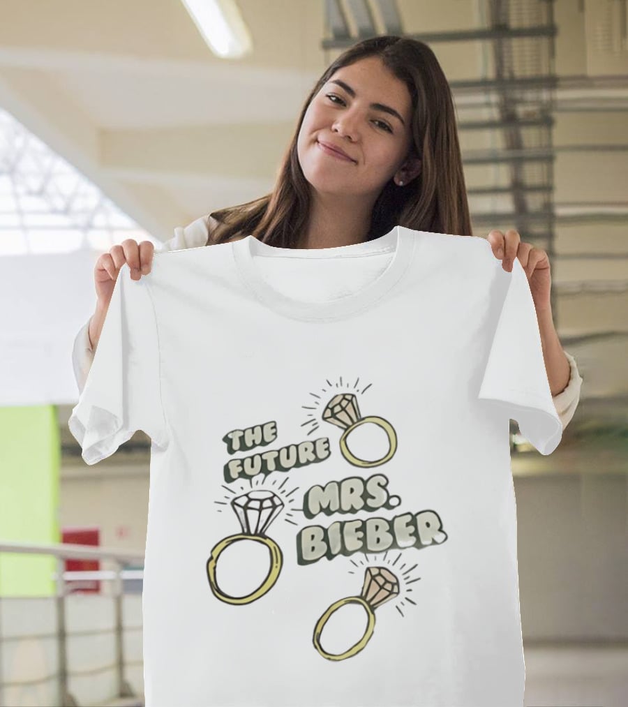 The Future Mrs Bieber Engagement Rings T-Shirt