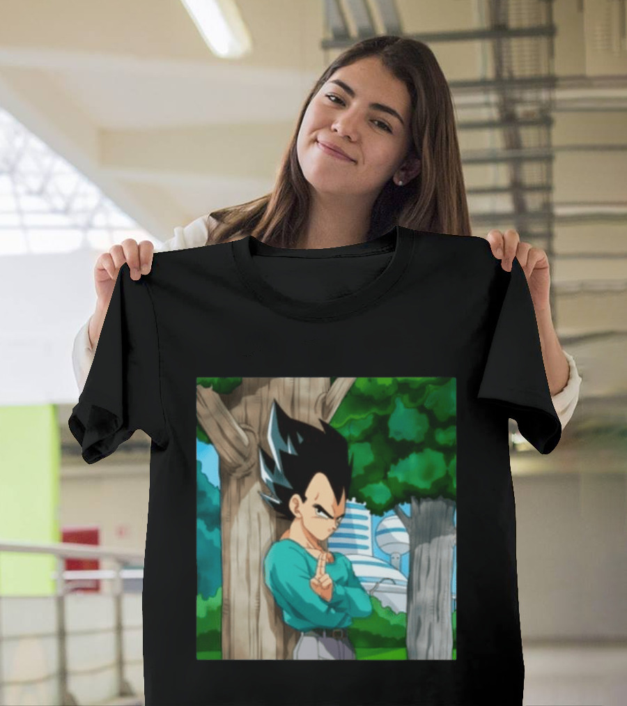 Dragon Ball Z Vegeta Farewell Scene Anime T-Shirt