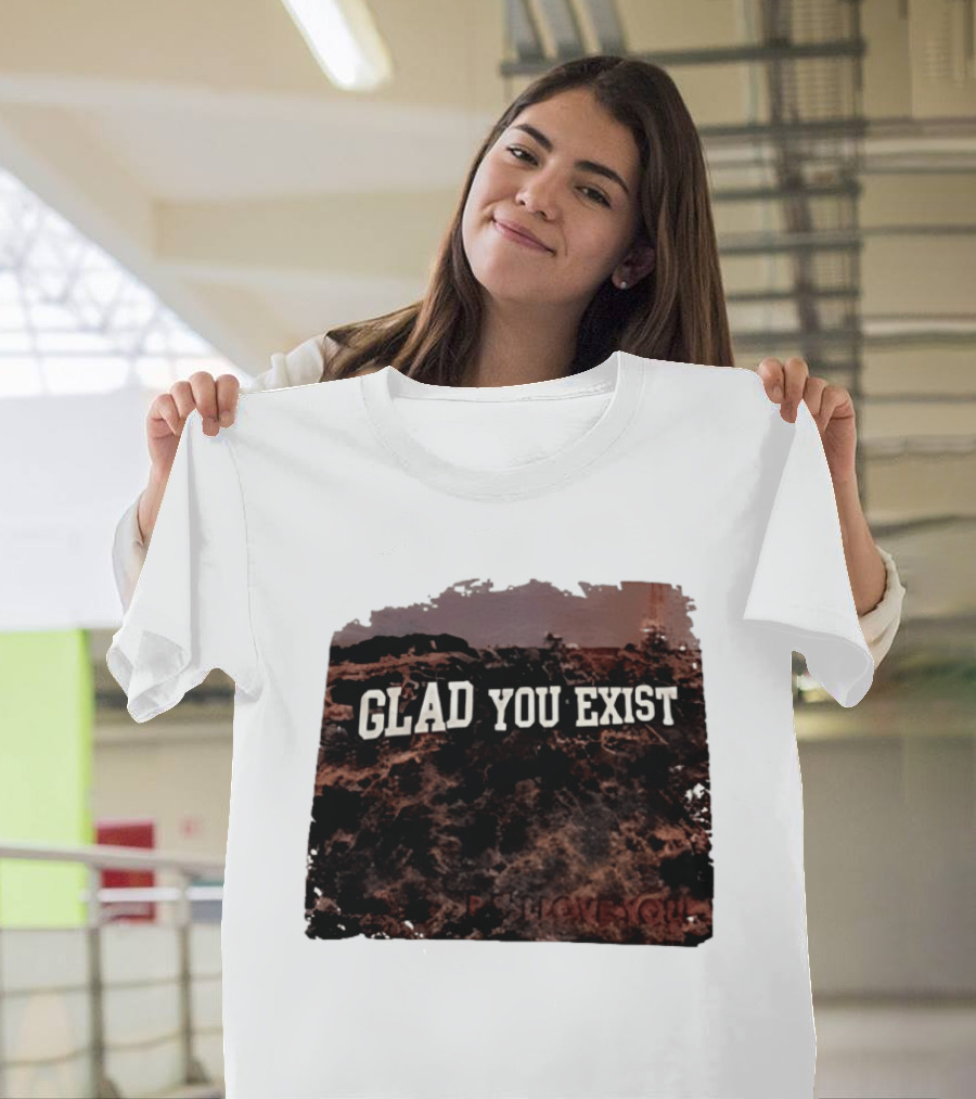 Brandy Melville Glad You Exist Pajama Party Collection T-Shirt