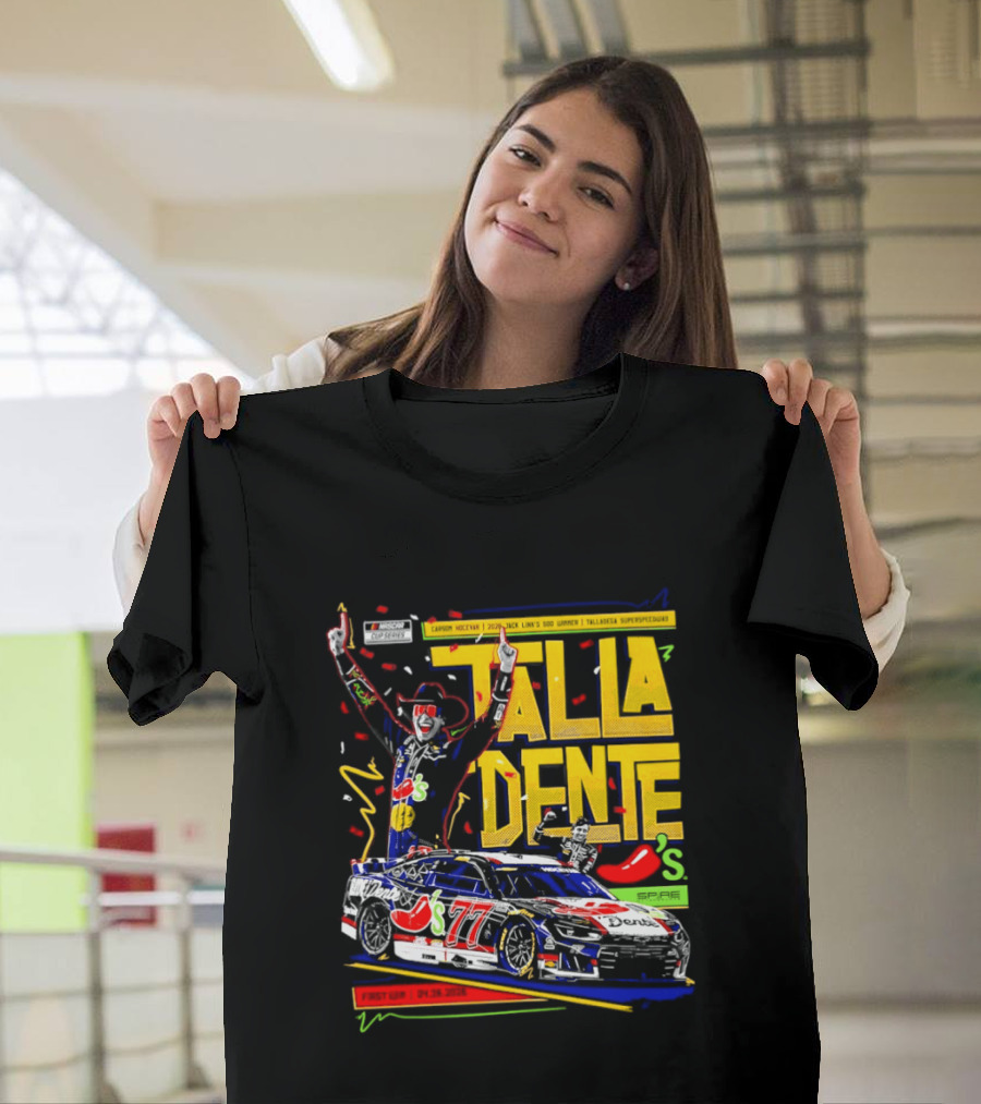 Carson Hocevar Talladega Superspeedway Victory Celebration $77 Jack Link's NASCAR Cup Series T-Shirt