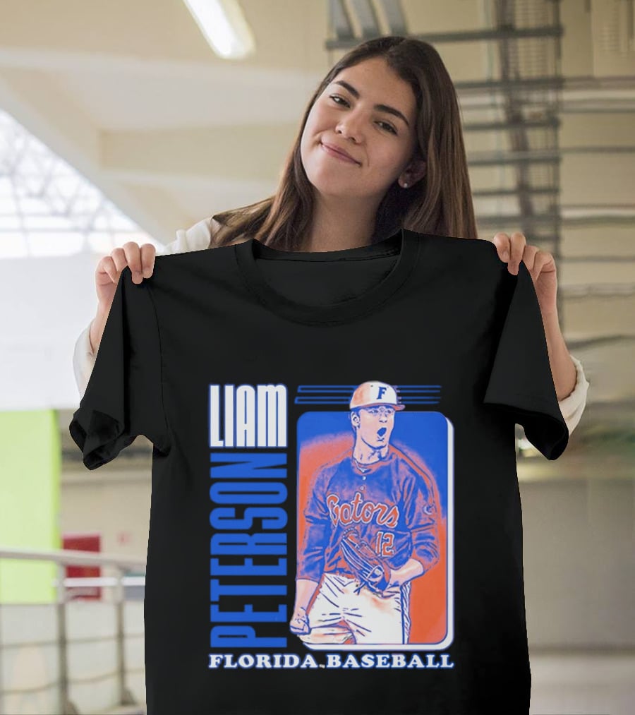 Liam Peterson Florida Gators Baseball Player T-Shirt