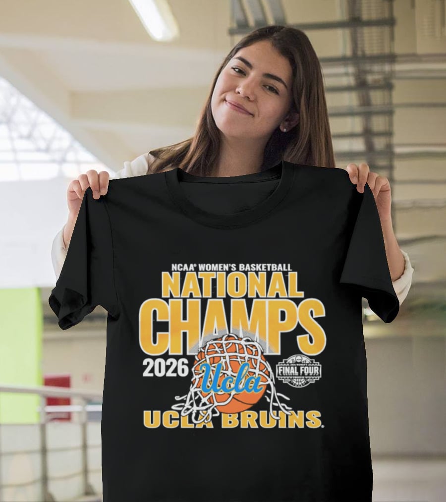 UCLA Bruins 2026 National Champs Women's Basketball T-Shirt