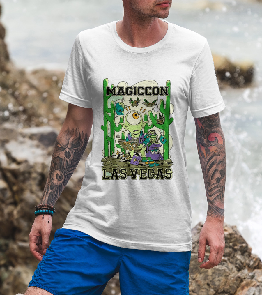 Magiccon Las Vegas One Eyed Alien Cactus Adventure T-Shirt