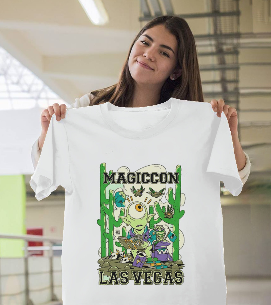 Magiccon Las Vegas One Eyed Alien Cactus Adventure T-Shirt