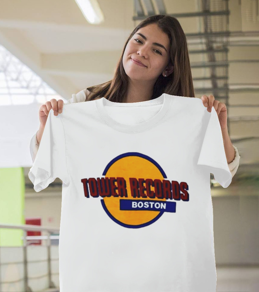 Tower Records Boston Vintage Circle T-Shirt