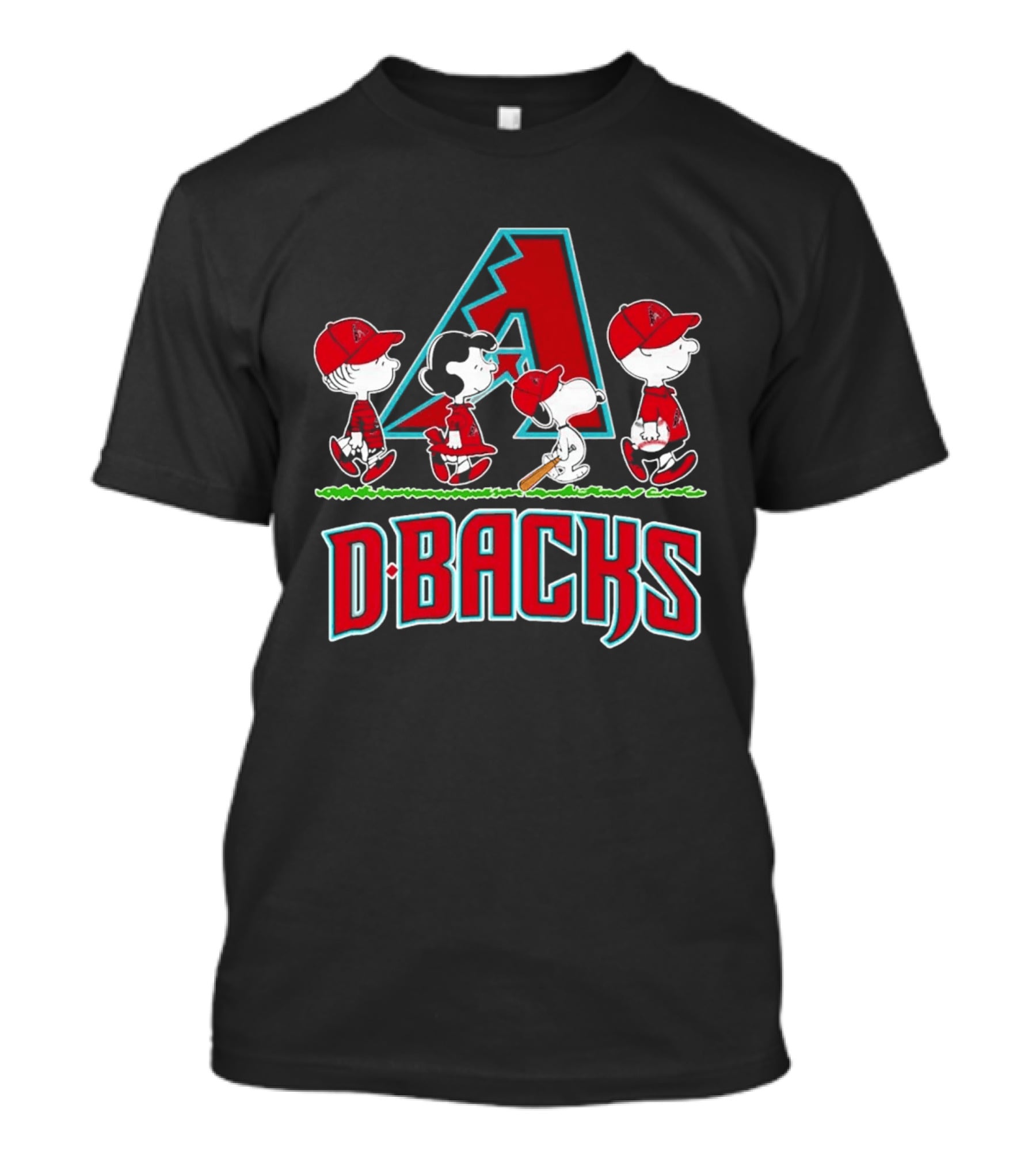 Arizona Diamondbacks Peanuts Abbey Road D Backs 2026 T-Shirt
