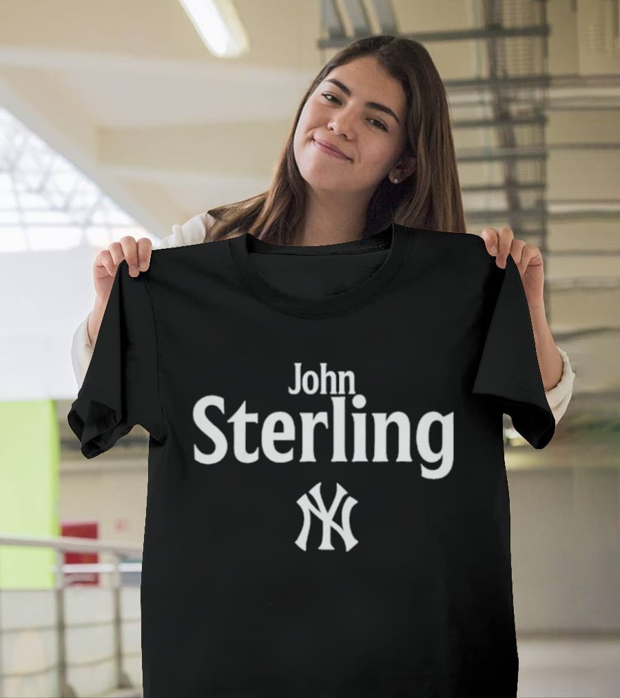 Honoring John Sterling Voice Of The New York Yankees T-Shirt