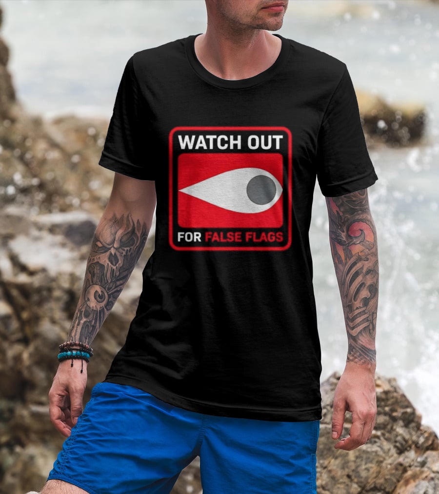 Out For False Flags Eye Clay Graham T-Shirt