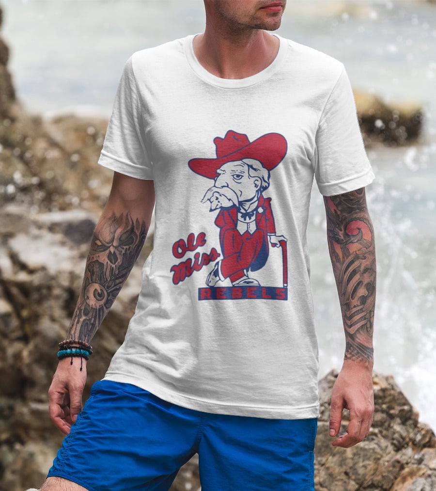 Ole Miss Rebels Colonel Reb T-Shirt