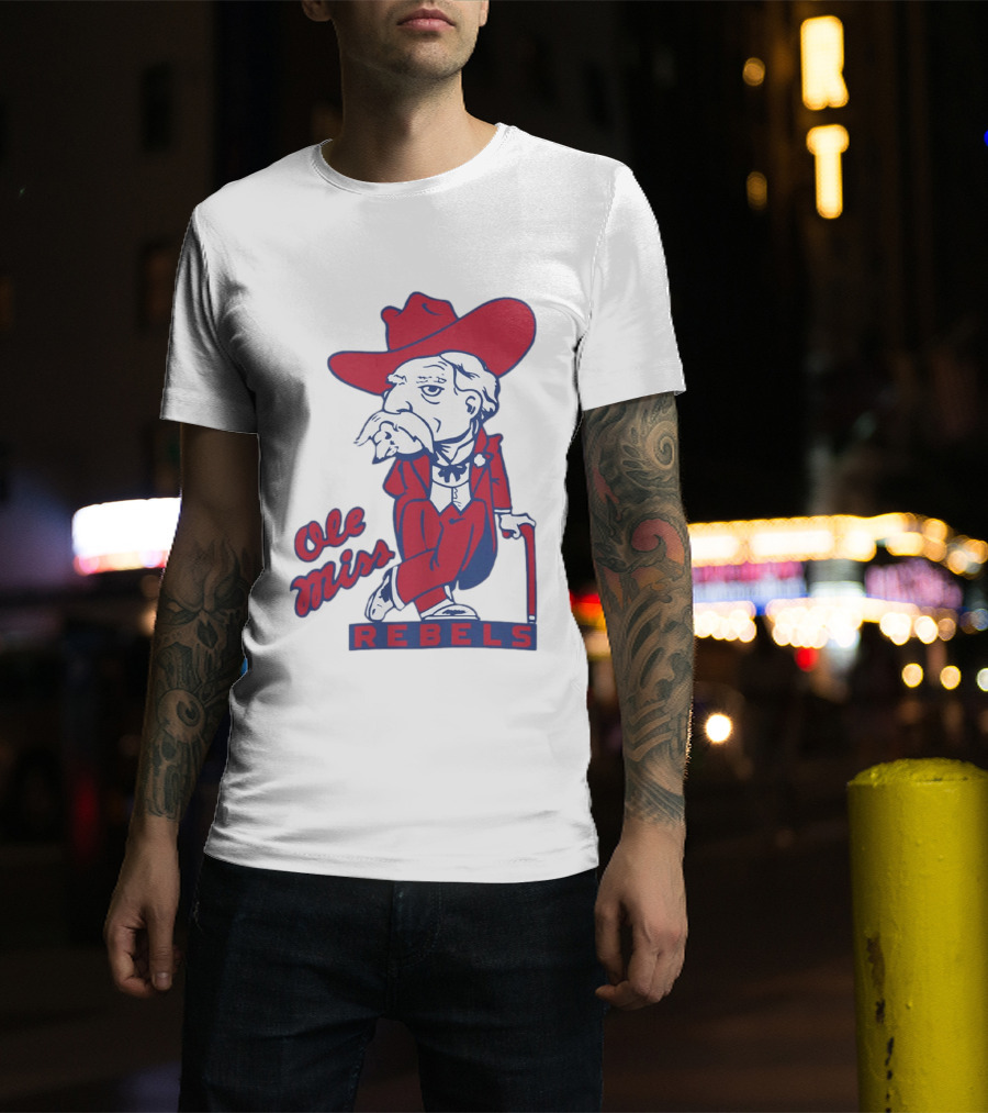 Ole Miss Rebels Colonel Reb T-Shirt