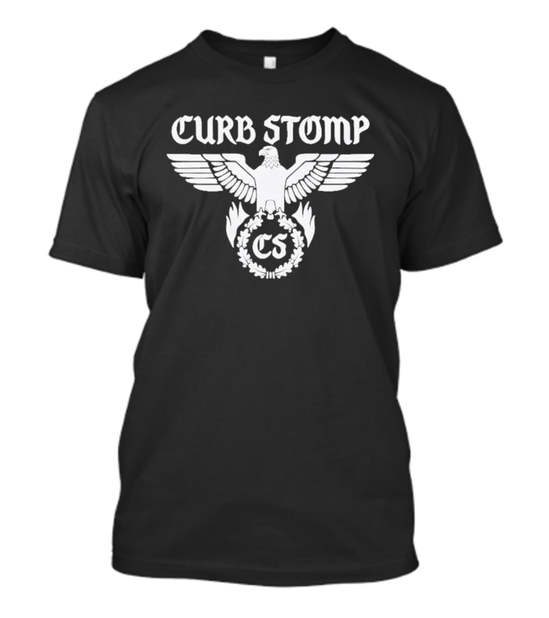 Curb Stomp CS Eagle Wings Crest T-Shirt