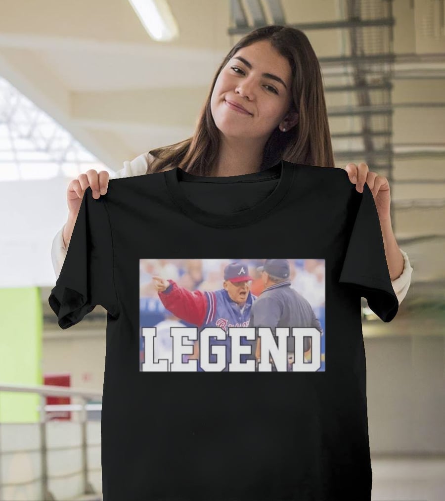 Legend Bobby Cox Umpire Dispute Atlanta Braves T-Shirt