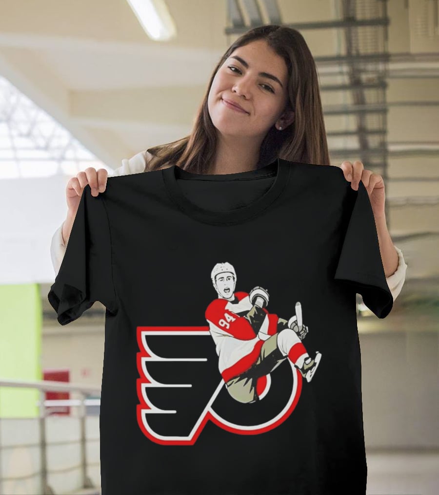 Philadelphia Flyers Porter Martone 94 Celebration T-Shirt