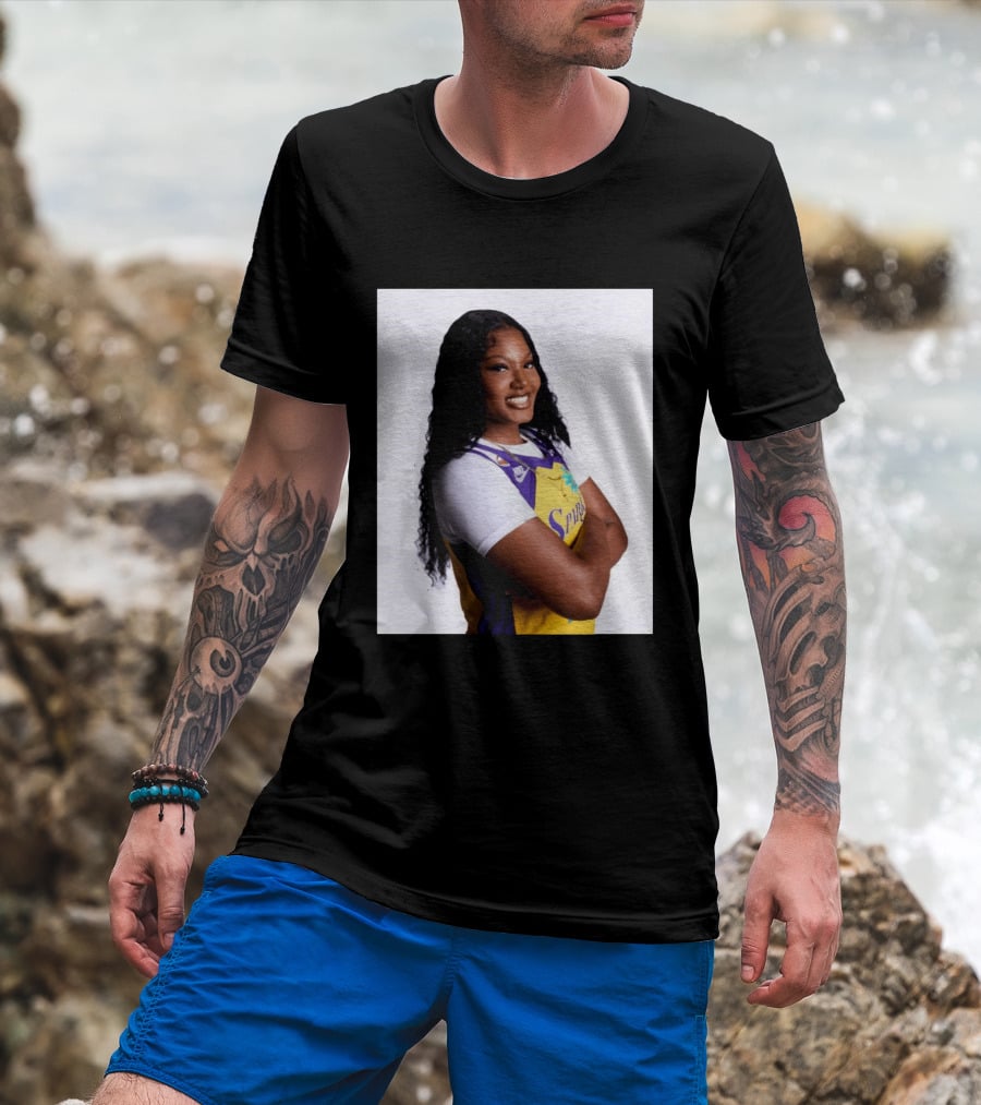 Sophomore Season For Sania In LA Sparks Jersey T-Shirt