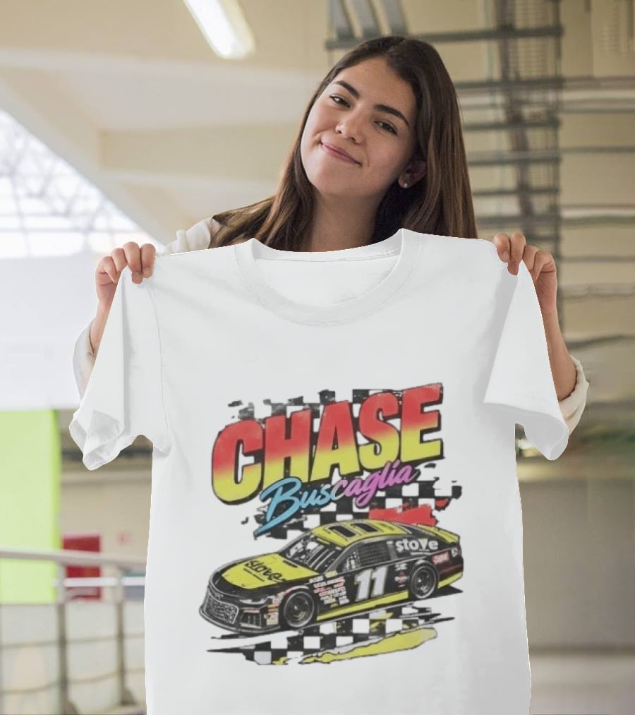 Chase Buscaglia Race Car Driver 11 Stove Philly Racing T-Shirt