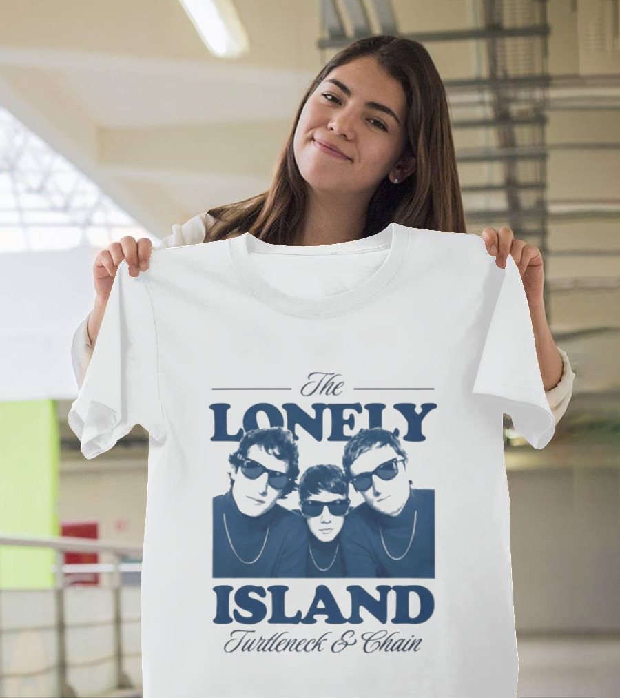 The Lonely Island Turtleneck & Chain Trio Faces T-Shirt