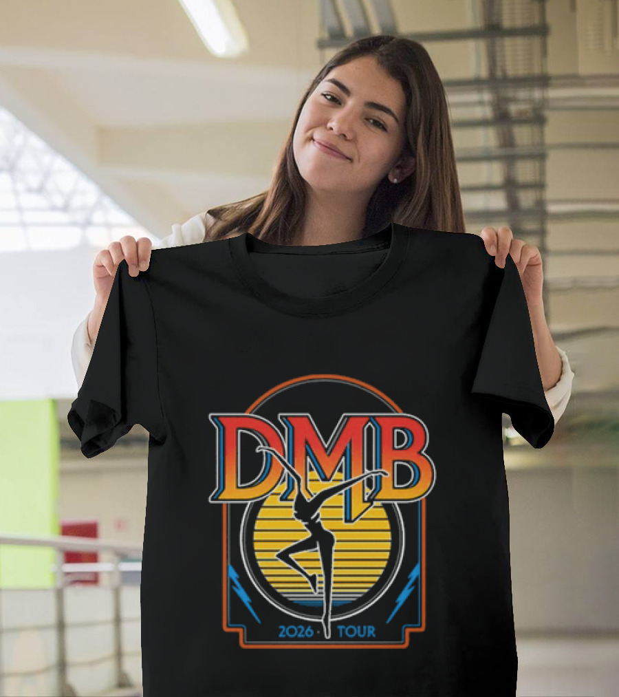Dave Matthews Band DMB 2026 Tour Dancing Figure T-Shirt