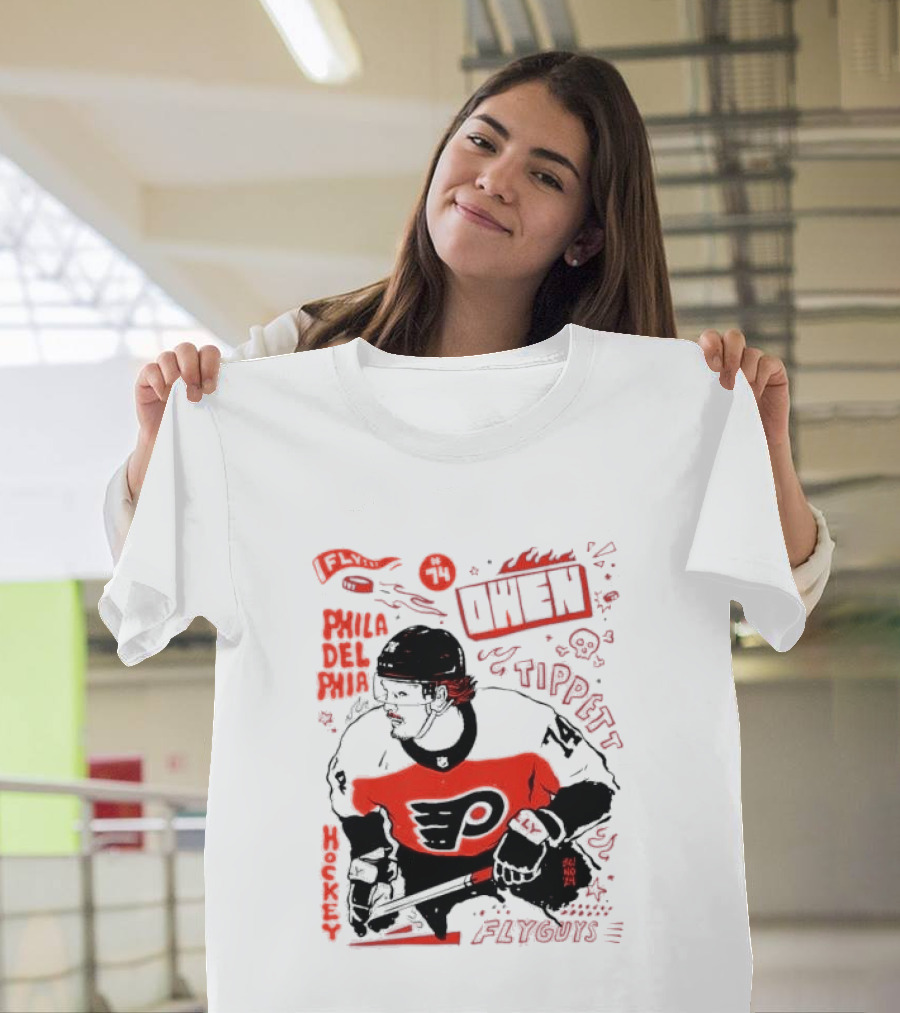 Flyguys Owen Tippett Philadelphia Flyers T-Shirt