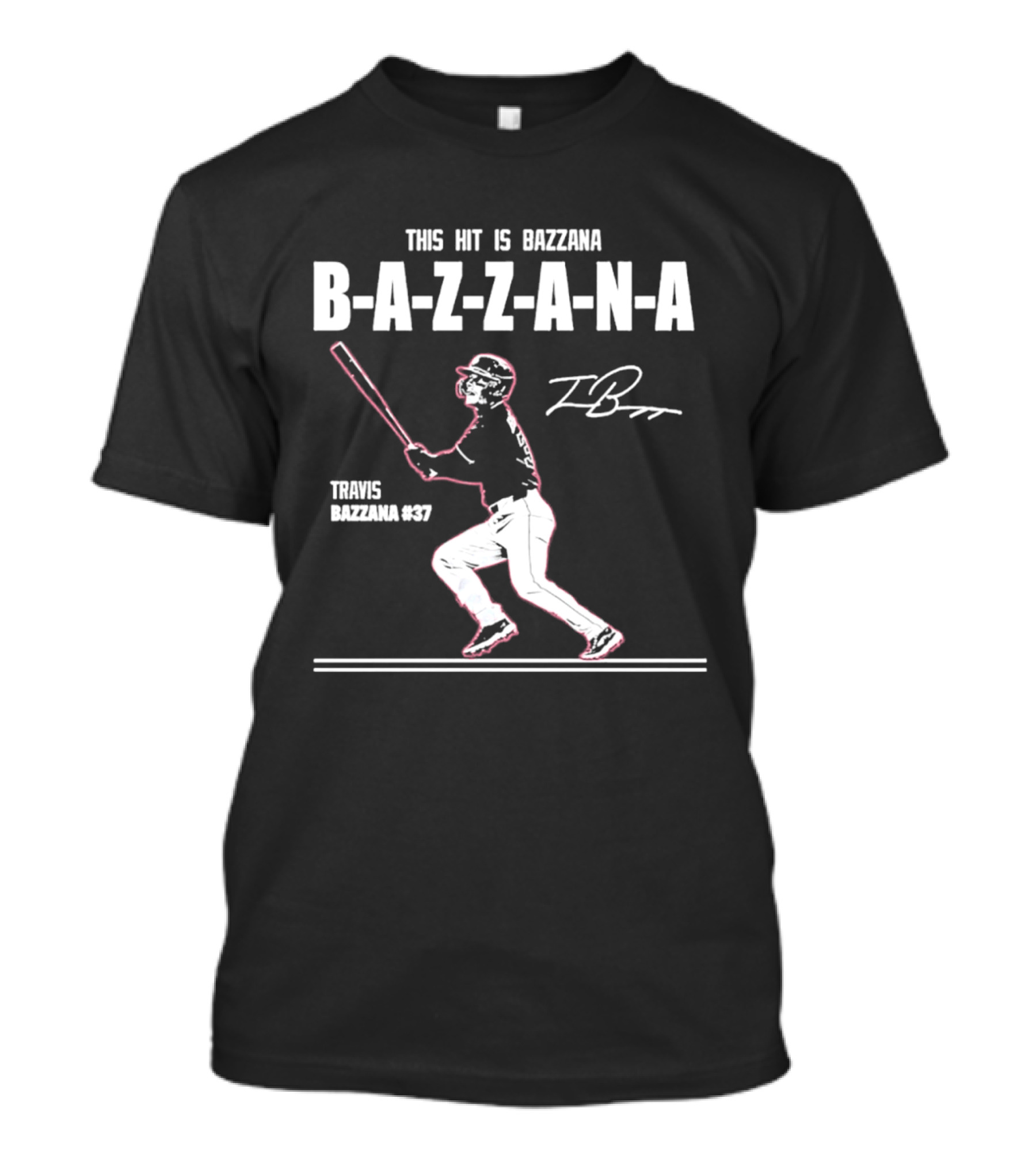 Travis Bazzana 37 Cleveland Baseball This Hit Is Bazzana Bazzana T-Shirt