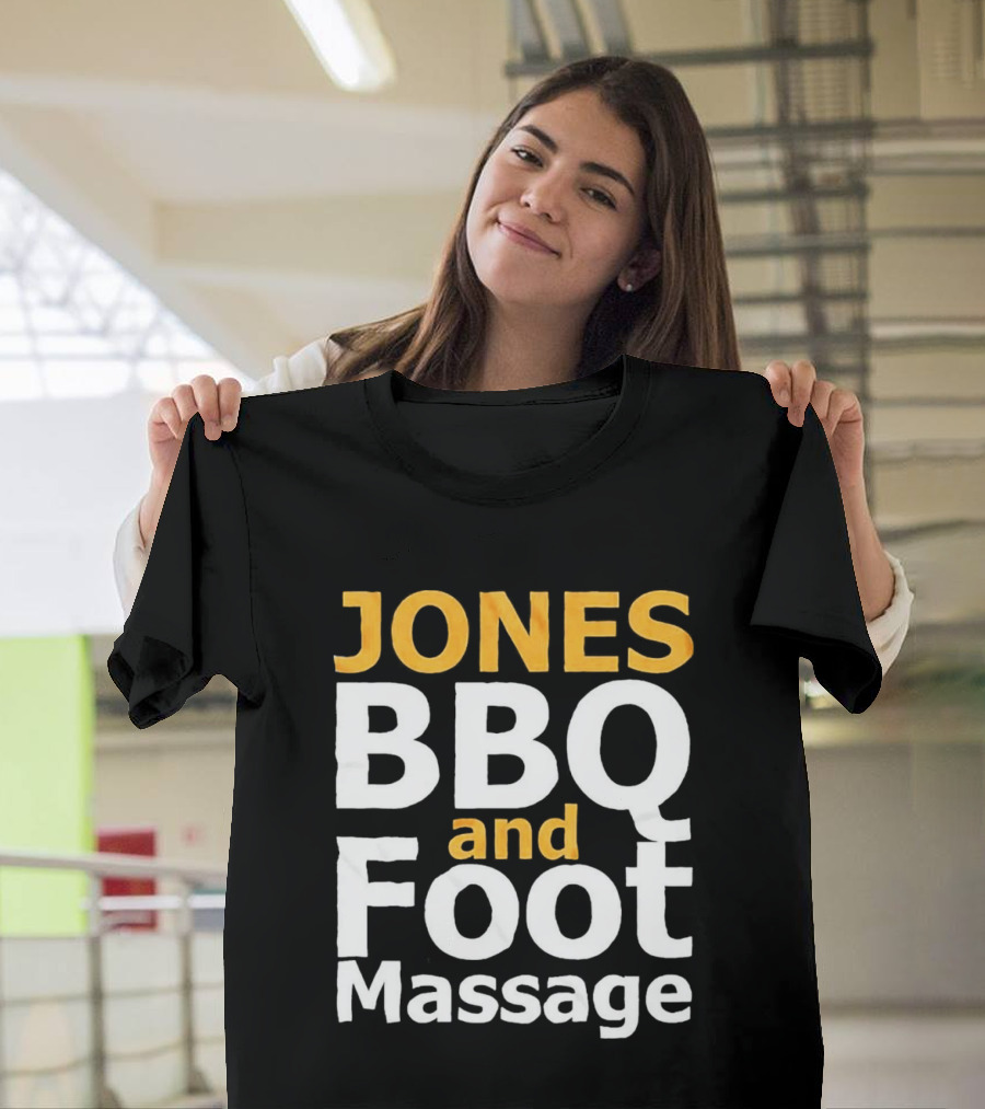 Jones BBQ And Foot Massage Viral Humor Comedy Sketch T-Shirt