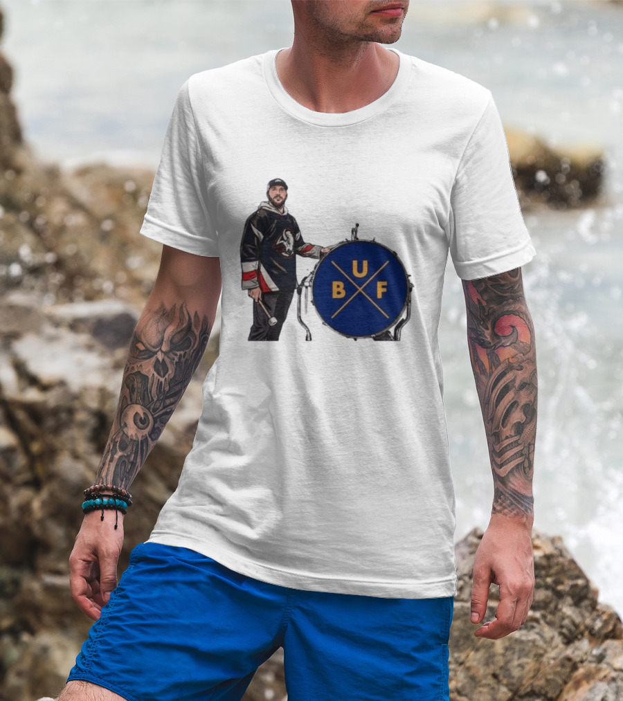 Buffalo Sabres Hockey Josh BUF Drum Team Spirit T-Shirt