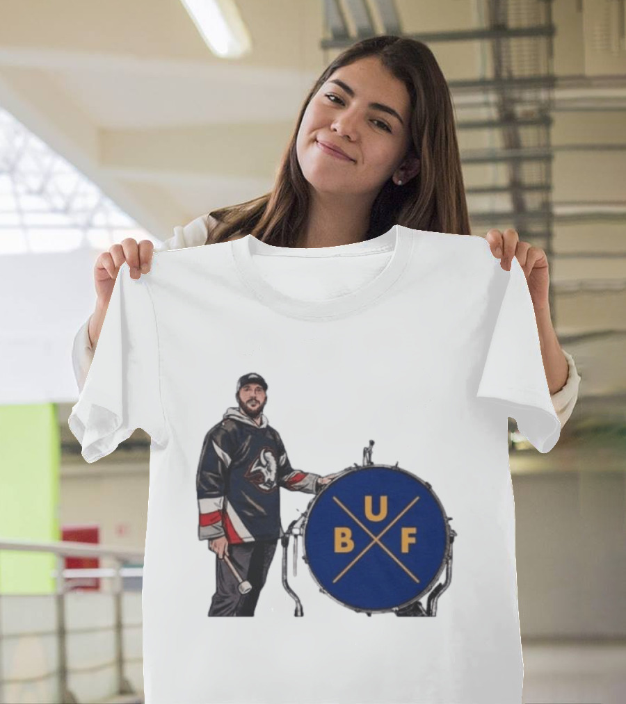 Buffalo Sabres Hockey Josh BUF Drum Team Spirit T-Shirt