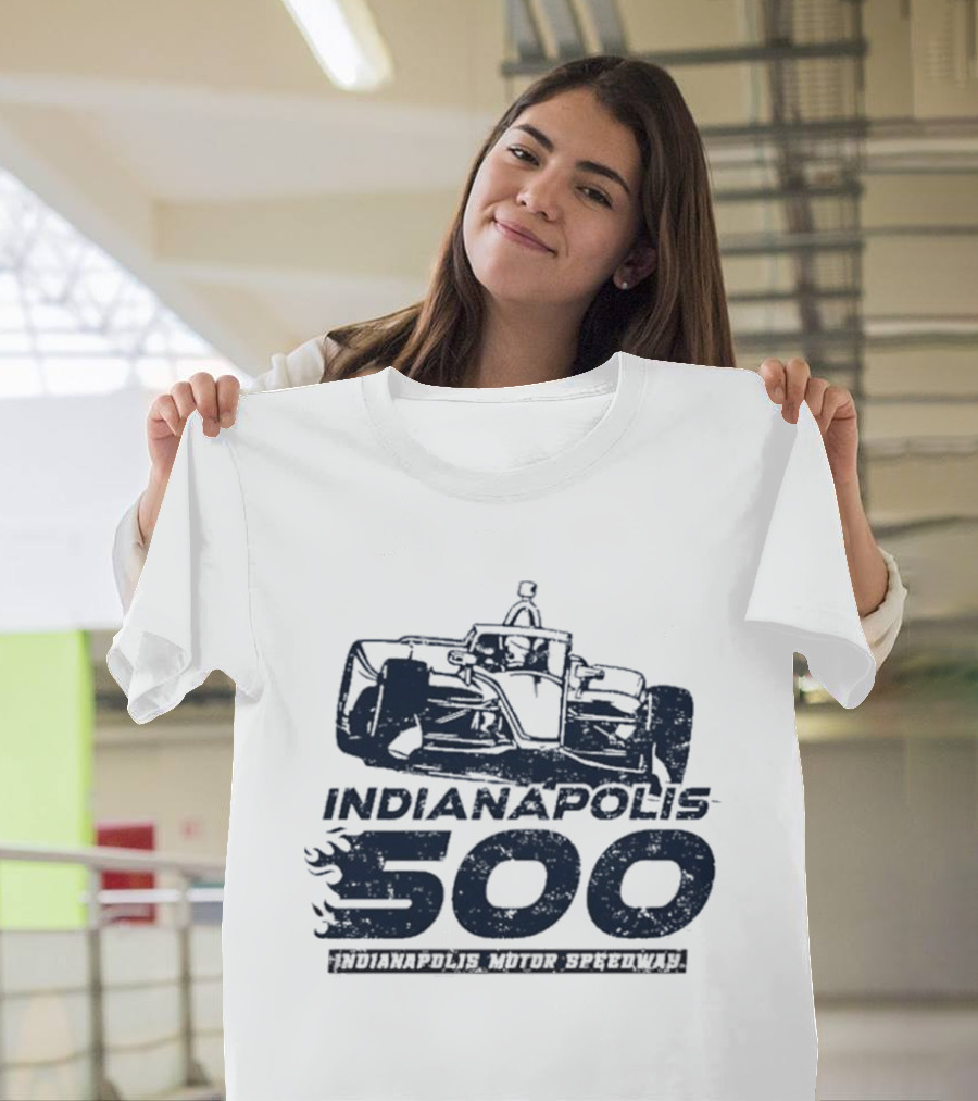 Indianapolis 500 Indianapolis Motor Speedway Racing Car T-Shirt