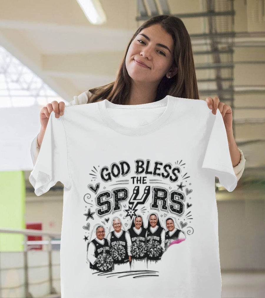 God Bless The Salesian Sisters Spurs Supporters T-Shirt