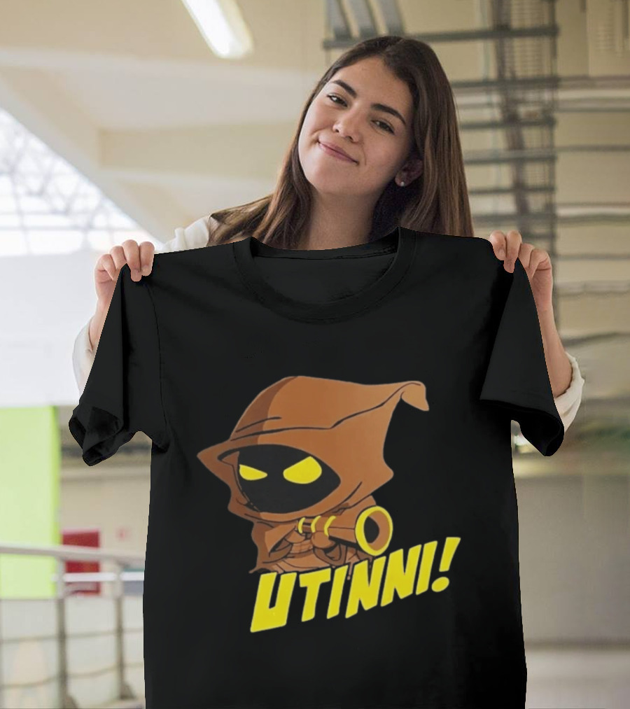 Utinni Jawa With Hood And Blaster T-Shirt