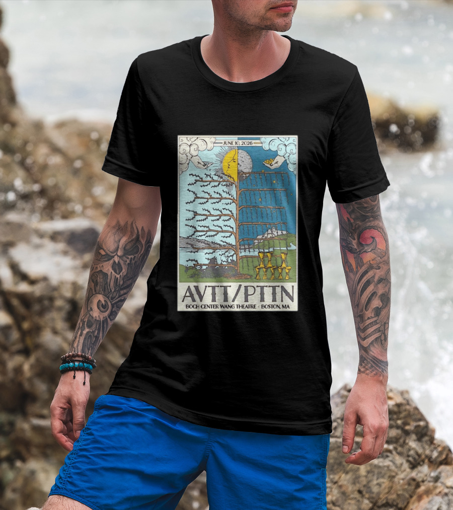 June 10 2026 AVTT PTTN Boch Center Wang Theatre Boston MA Concert T-Shirt