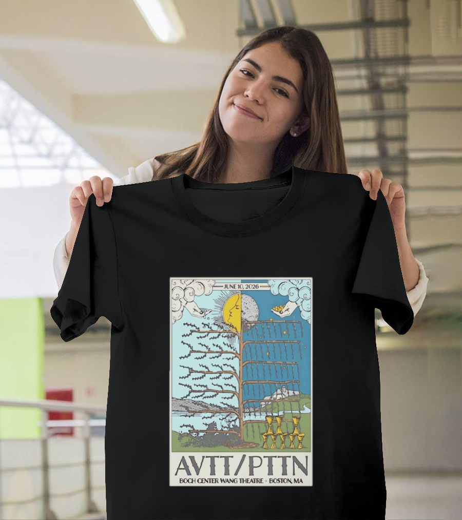 June 10 2026 AVTT PTTN Boch Center Wang Theatre Boston MA Concert T-Shirt