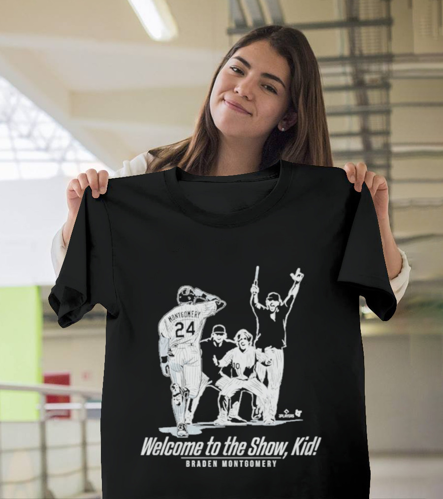 Braden Montgomery Welcome To The Show Kid Baseball 24 T-Shirt