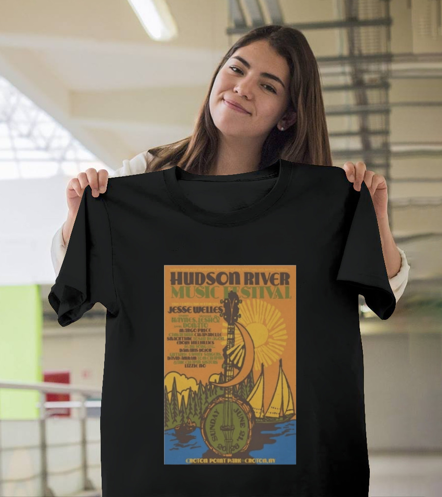 Hudson River Music Festival 2026 Croton Point Park June 21 Jesse Welles Haynes Jesh Donato Marco Price T-Shirt