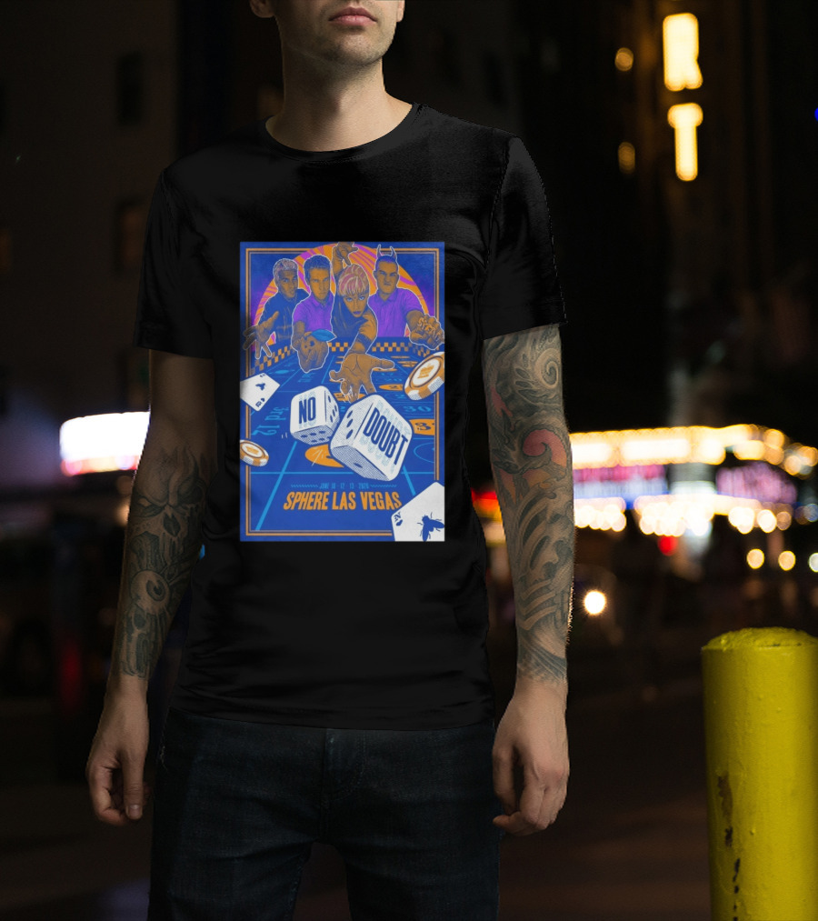 No Doubt June 10 12 13 2026 Sphere Las Vegas Casino T-Shirt