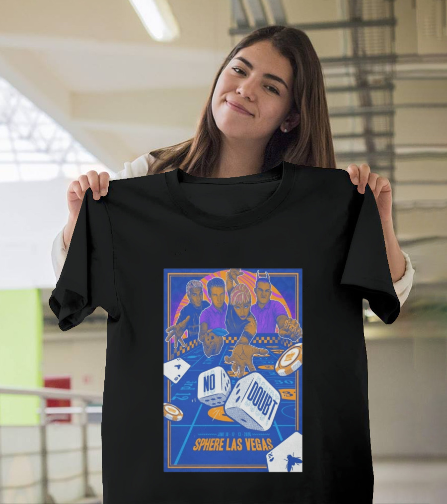 No Doubt June 10 12 13 2026 Sphere Las Vegas Casino T-Shirt